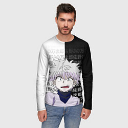 Лонгслив мужской Киллуа - Hunter x Hunter, цвет: 3D-принт — фото 2