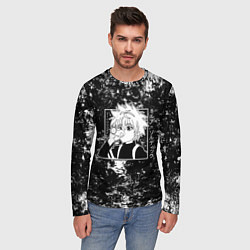 Лонгслив мужской Киллуа из аниме Hunter x hunter, цвет: 3D-принт — фото 2