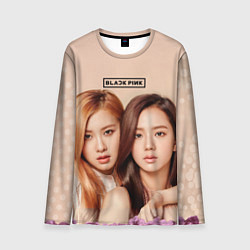 Мужской лонгслив Blackpink Jisoo and Rose