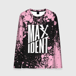 Лонгслив мужской Stray kids - pink maxident, цвет: 3D-принт