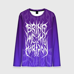 Лонгслив мужской Bring Me The Horizon Lettering, цвет: 3D-принт