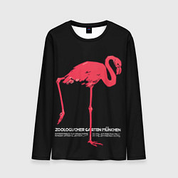 Лонгслив мужской Фламинго - Мюнхен, цвет: 3D-принт