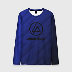 Мужской лонгслив Linkin park лого градиент