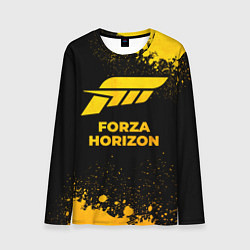 Лонгслив мужской Forza Horizon - gold gradient, цвет: 3D-принт