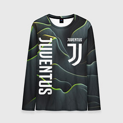 Мужской лонгслив Juventus dark green logo