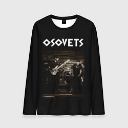 Лонгслив мужской Osovets metal band, цвет: 3D-принт