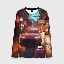 Лонгслив мужской Forza Horizon Tokio, цвет: 3D-принт