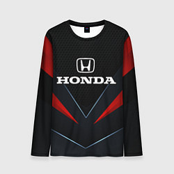Лонгслив мужской Honda - технологии, цвет: 3D-принт