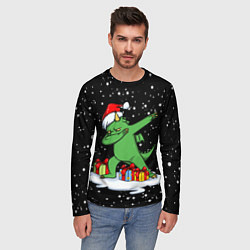 Лонгслив мужской Dragon dab, цвет: 3D-принт — фото 2