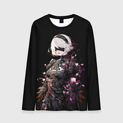 Лонгслив мужской 2b from nier automata, цвет: 3D-принт