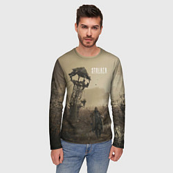 Лонгслив мужской STALKER трое у вышки, цвет: 3D-принт — фото 2