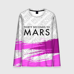 Мужской лонгслив Thirty Seconds to Mars rock legends посередине