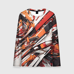 Лонгслив мужской Абстракционная иллюстрация, цвет: 3D-принт