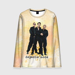 Лонгслив мужской Depeche Mode - Universe band, цвет: 3D-принт