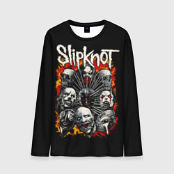 Мужской лонгслив Slipknot метал-группа