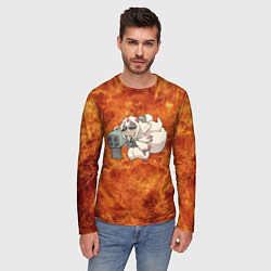 Лонгслив мужской Взрывоопасная Фапута, цвет: 3D-принт — фото 2
