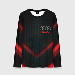 Мужской лонгслив Audi stripes neon