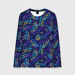 Мужской лонгслив Abstract vector pattern