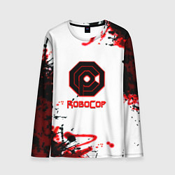 Мужской лонгслив Robocop краски