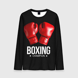 Лонгслив мужской Boxing Champion, цвет: 3D-принт