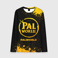 Лонгслив мужской Palworld - gold gradient, цвет: 3D-принт