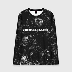 Лонгслив мужской Nickelback black ice, цвет: 3D-принт