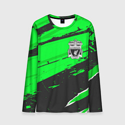 Лонгслив мужской Liverpool sport green, цвет: 3D-принт