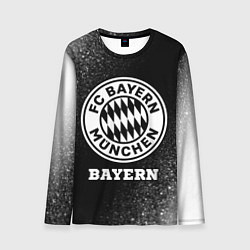 Мужской лонгслив Bayern sport на темном фоне