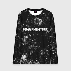 Лонгслив мужской Foo Fighters black ice, цвет: 3D-принт