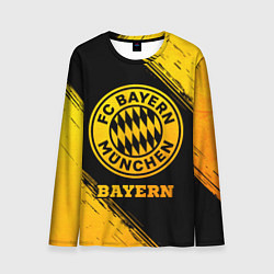 Лонгслив мужской Bayern - gold gradient, цвет: 3D-принт