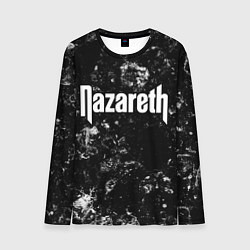 Лонгслив мужской Nazareth black ice, цвет: 3D-принт