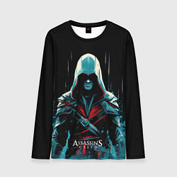 Мужской лонгслив Assassins creed ночной образ
