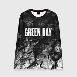 Лонгслив мужской Green Day black graphite, цвет: 3D-принт
