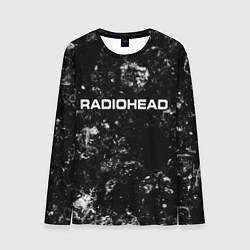 Мужской лонгслив Radiohead black ice