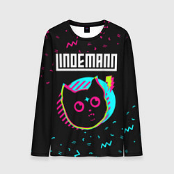 Лонгслив мужской Lindemann - rock star cat, цвет: 3D-принт
