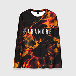 Мужской лонгслив Paramore red lava