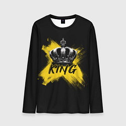 Лонгслив мужской Корона Кинга, цвет: 3D-принт