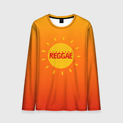 Мужской лонгслив Orange sunshine reggae