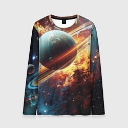 Мужской лонгслив Большая планета