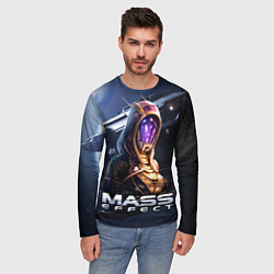 Лонгслив мужской Mass Effect Тали Зора, цвет: 3D-принт — фото 2