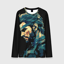 Мужской лонгслив Веном Снейк Metal gear game