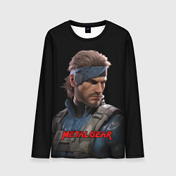 Мужской лонгслив Веном Снейк из игры Metal gear