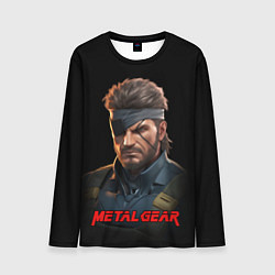 Мужской лонгслив Веном Снейк из игры Metal gear