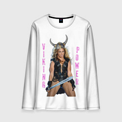 Лонгслив мужской Viking Power Beyonce, цвет: 3D-принт