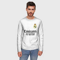 Лонгслив мужской Винисиус Реал Мадрид форма 2425, цвет: 3D-принт — фото 2