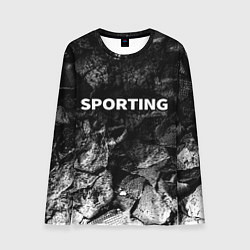 Мужской лонгслив Sporting black graphite