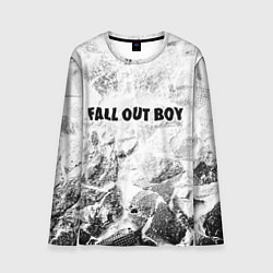 Мужской лонгслив Fall Out Boy white graphite