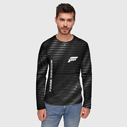 Лонгслив мужской Forza Horizon metal game lines, цвет: 3D-принт — фото 2