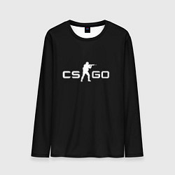 Мужской лонгслив Counter strike logo