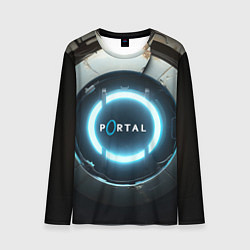 Мужской лонгслив Portal logo game